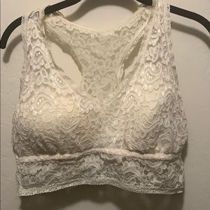 Ivory Lace Bralette